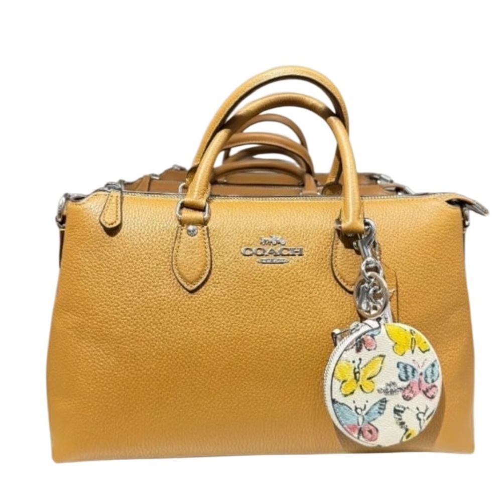 Coach Multicolor Butterfly Coin Pouch - Picture 3 of 6